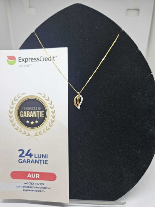 Colier 18k 1.31gr ( Ag1 Alexandru b51546 ) *Garantie 2 ani