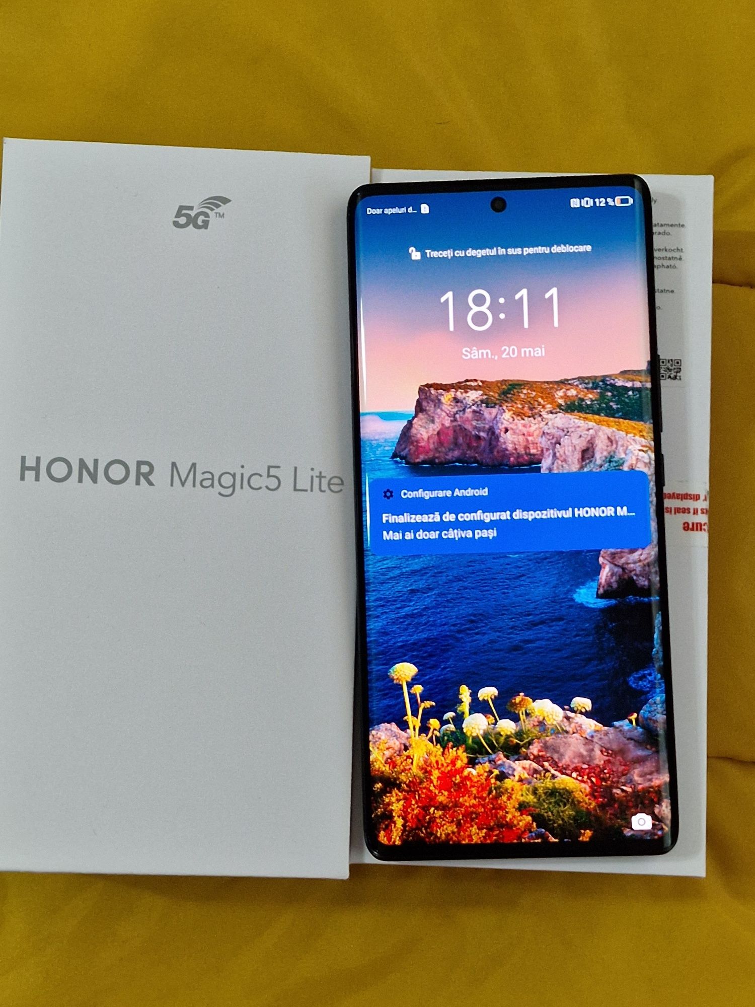 Honor Magic 5 Lite 128Gb, 6Gb Ram, Impecabil, Liber, Garanție Orange!!