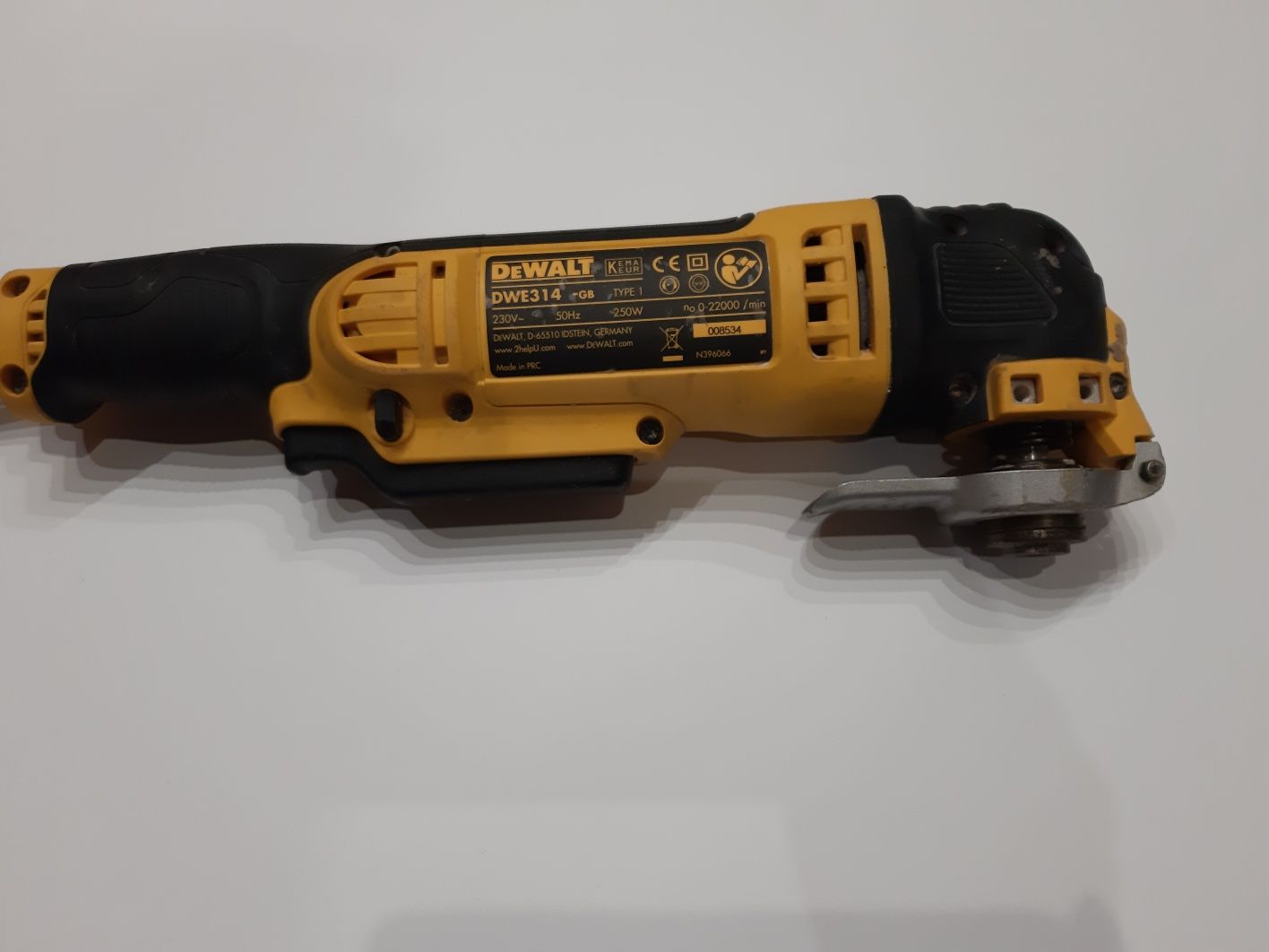 Мултифункционален инструмент DeWALT DWE314