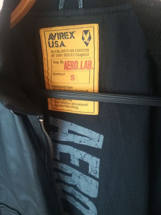 Geaca piele bărbați Avirex S bomber