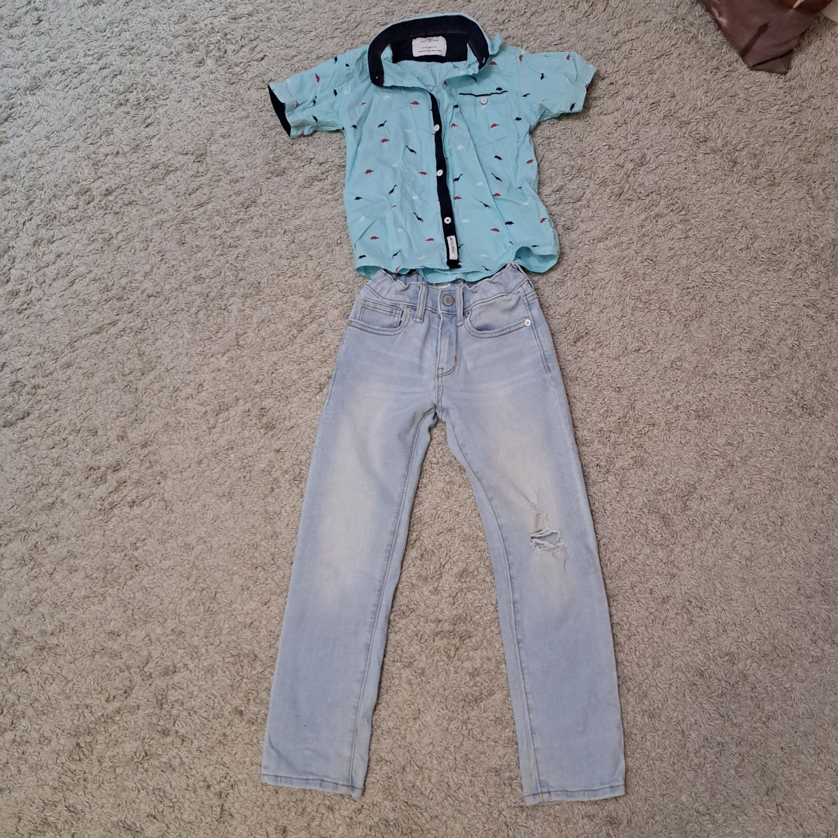 Рубашка, джинсы для мальчика