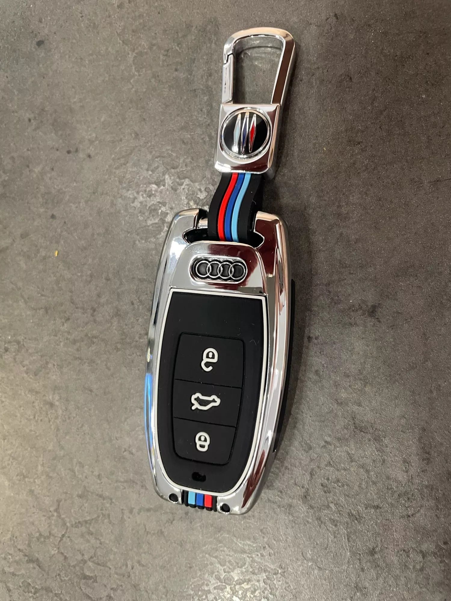 Алуминиев калъф за ключ Audi A4 S4 A5 S5 A6 S6 S7 S8 A8 A7 Q5