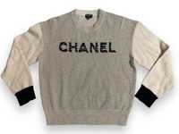 Оригинален кашмирен пуловер/блуза Chanel