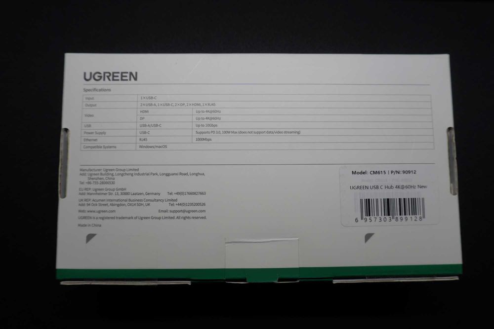 UGREEN Revodok Pro 209 Dual Display 9-in-1 USB C 4K Docking Station