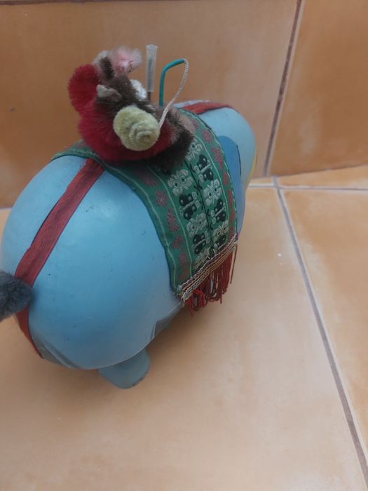 Jucarie veche. China, elefant , Monkey on Elephant ME776