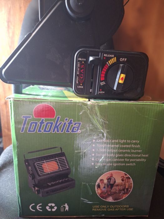 Преносима газова печка и нагревател