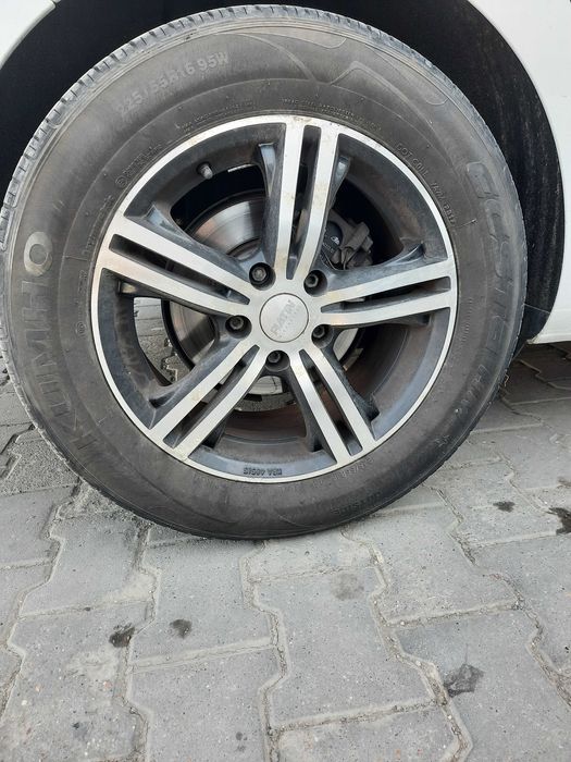 Cauciucuri vară 225/55/16 Kumho vară +jante aliaj