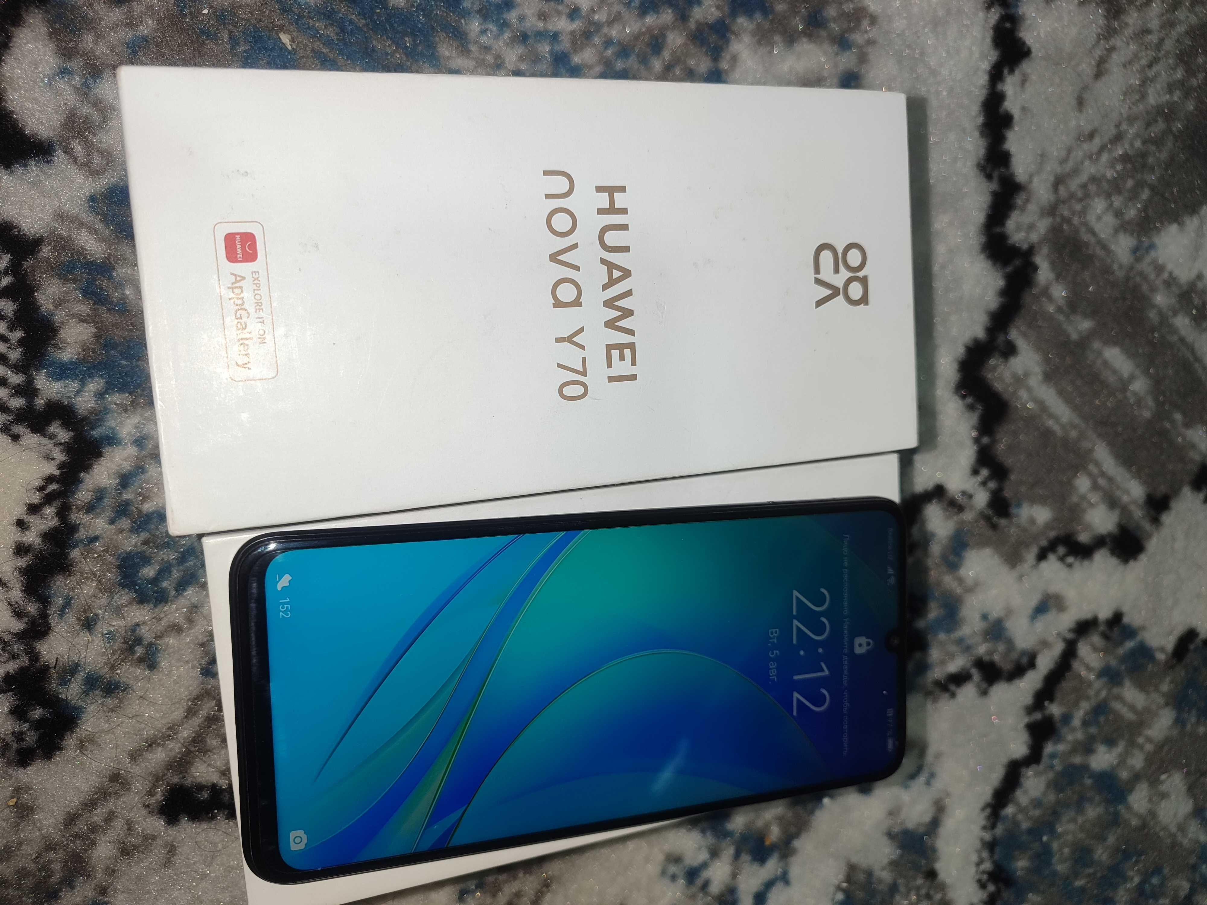 Huawei Nova Y70 4/64 черный
