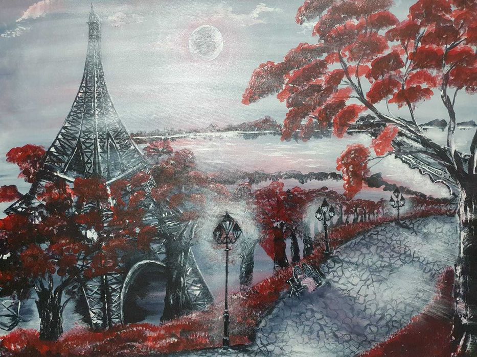 Tablou "Noapte in Paris"