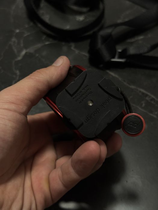 Kit prindere curea peak design capture lens canon E + curea aparat