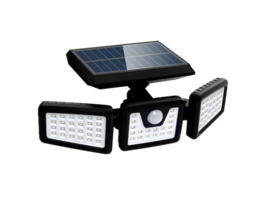 Lampa solara tripla