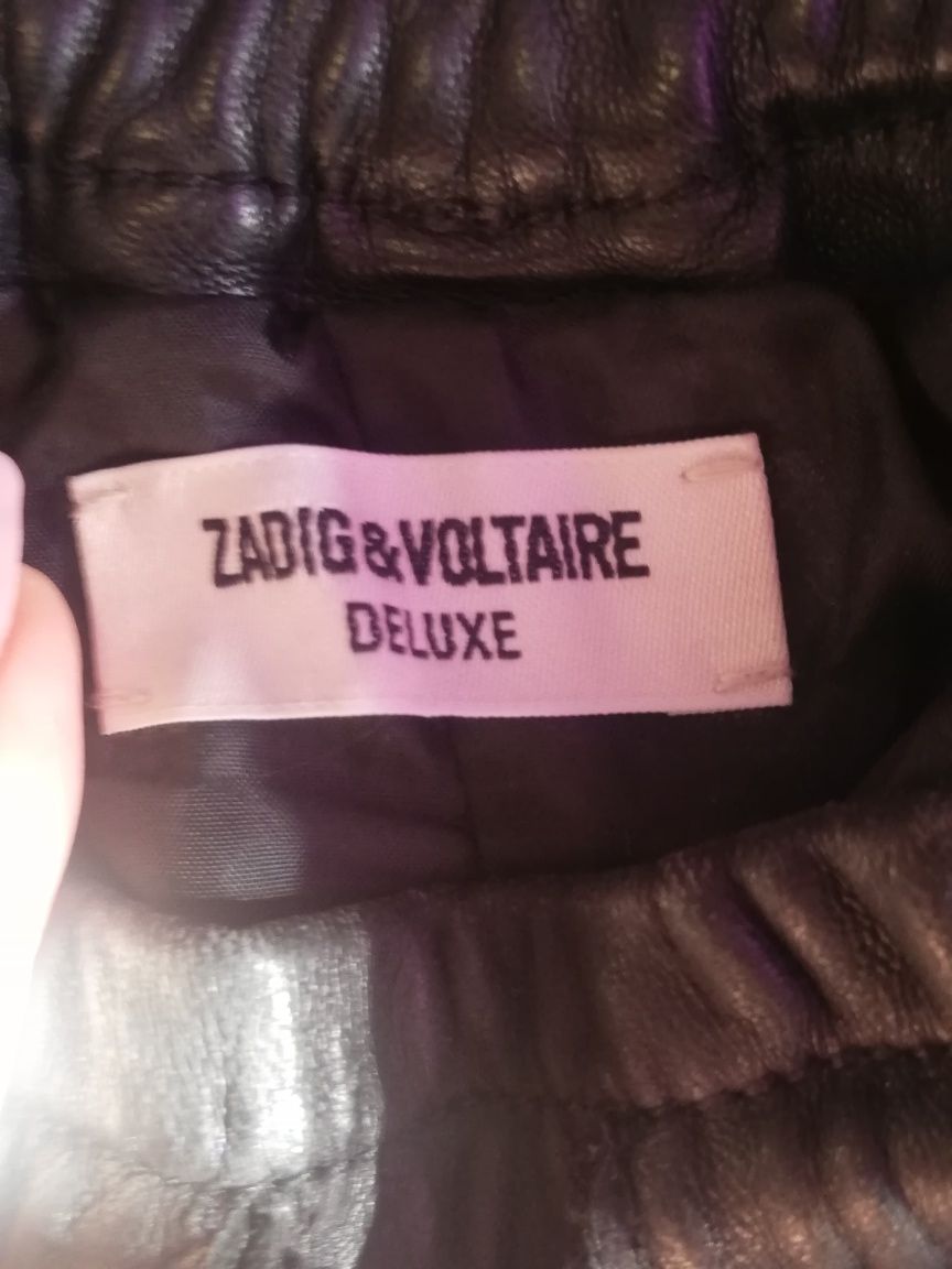 Pantaloni piele Zadig&Voltaire marimea 36