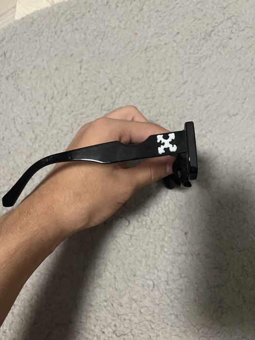 Ochelari off white negri albi