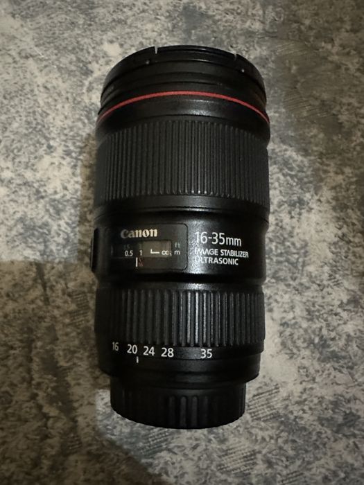 Canon 16/35 obektiv karobka dakumet bor 550$ oʻzim ishlatganman