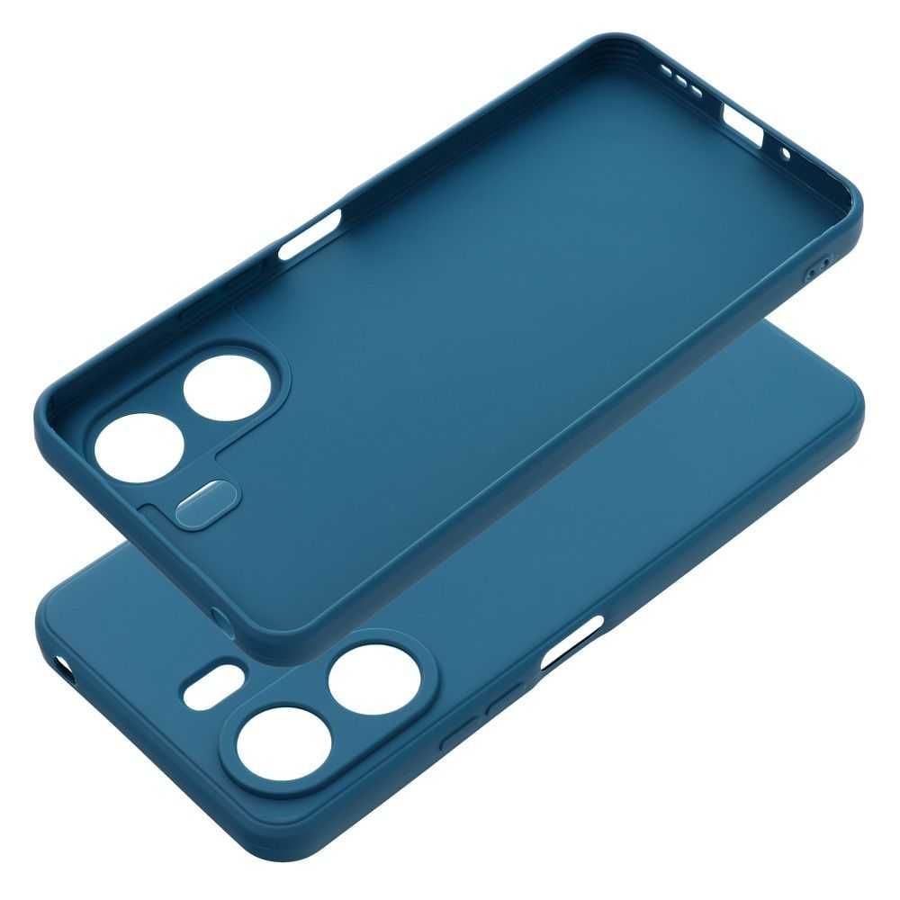 Set Xiaomi Redmi 13C 4G - Folie de Sticla + Husa Slim Albastru