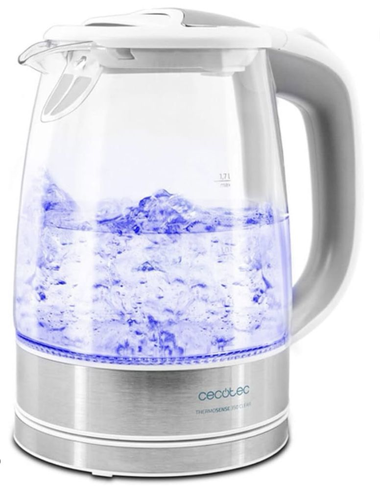 Fierbător electric Cecotec ThermoSense 350 Clear. 1,7 L