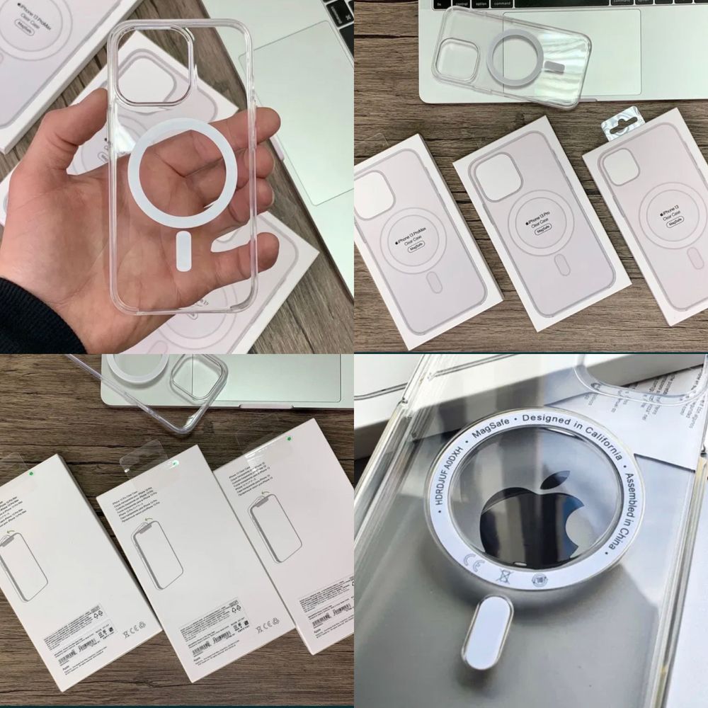 Прозрачен Magsafe кейс iPhone 13 Pro Max | 13 | 13 pro | 13 Mini