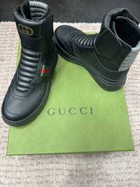 Gucci Leather High Trainers