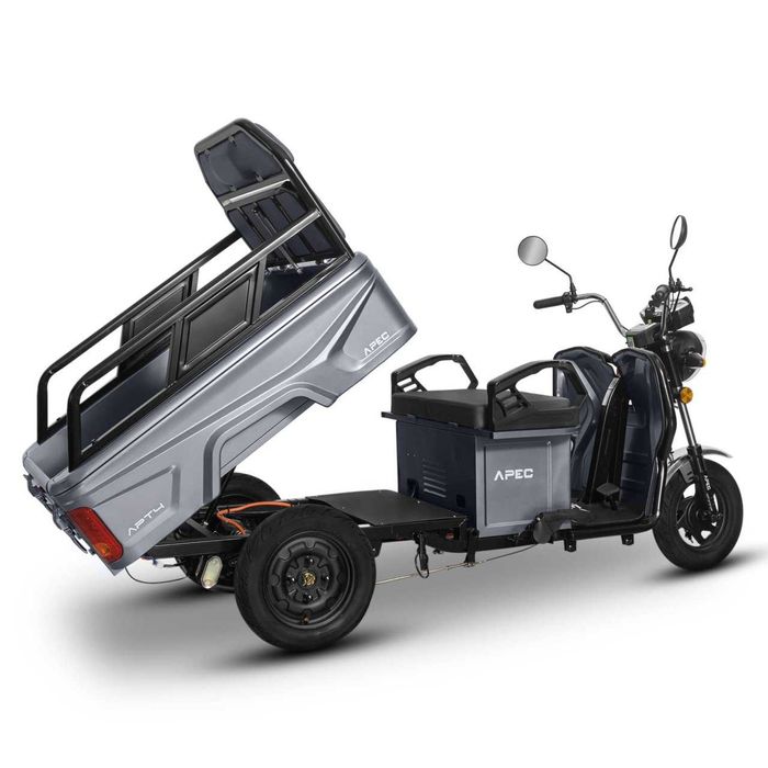 Triciclu electric, APT4, Fara Permis,, 1000W, Gratis RAR + Transport