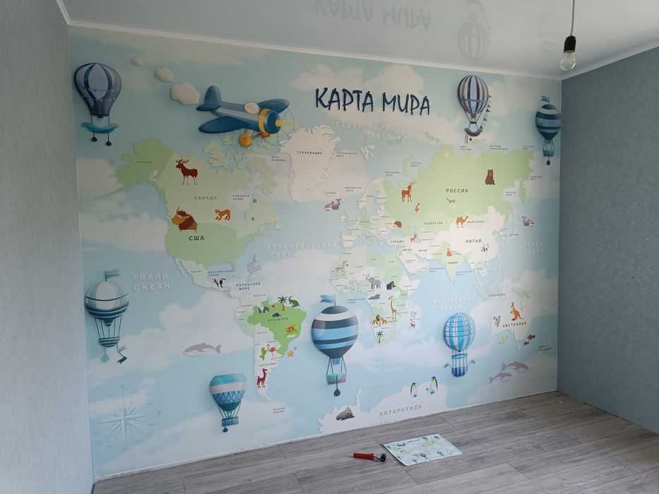 Поклейка обоев 850тг без швов и пузырей – быстро, аккуратно, надежно!