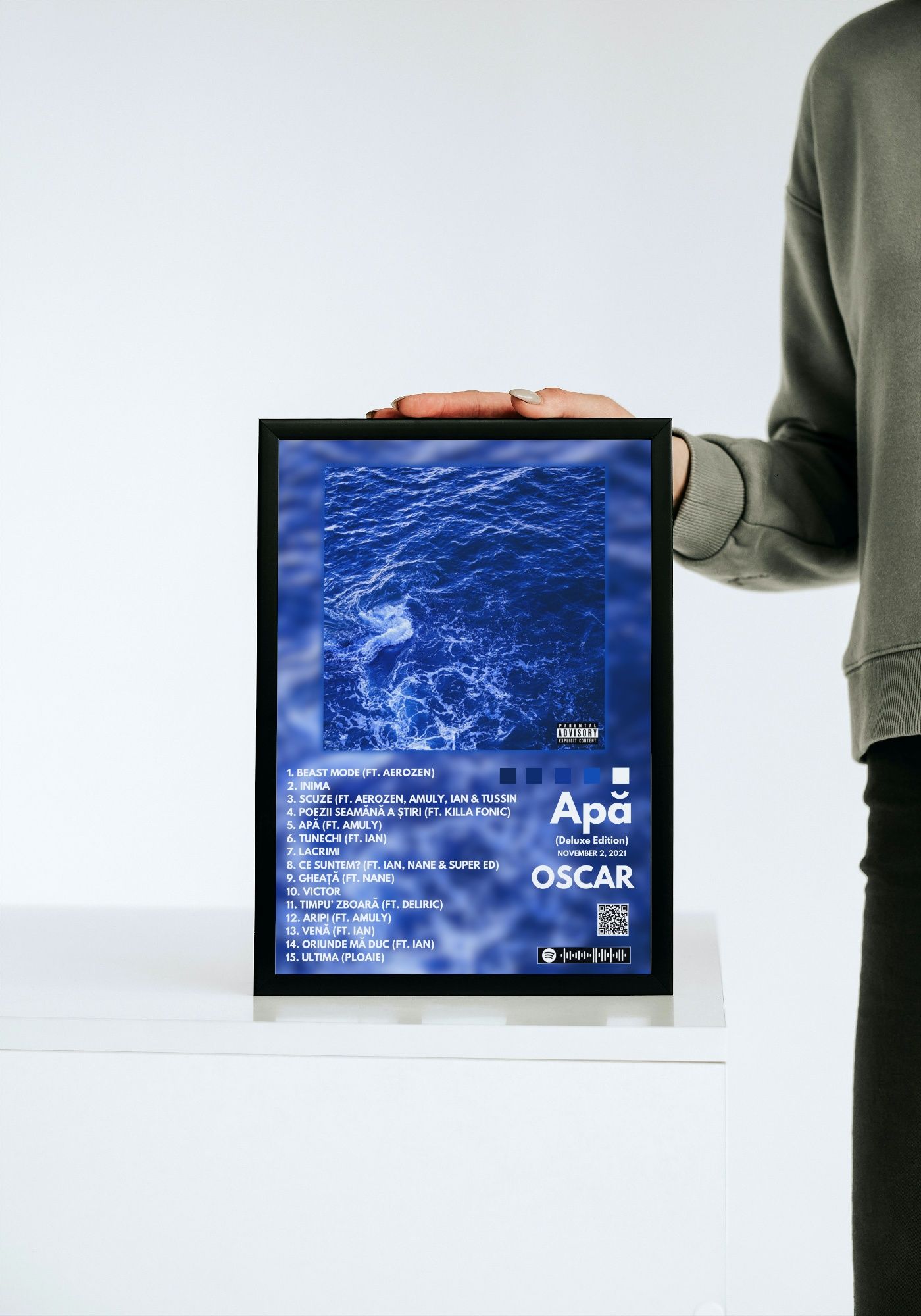 Tablou album "Apă" Oscar + Starmap