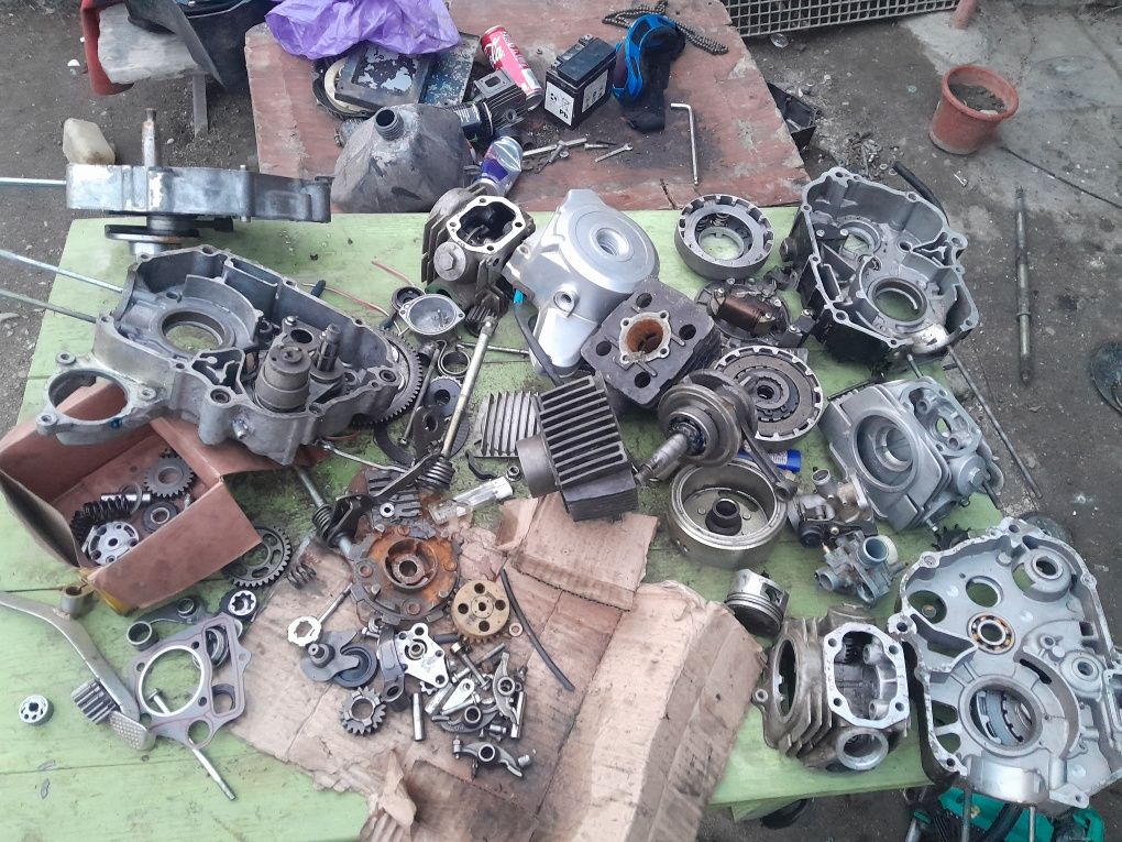 Piese atv și cross 125cc motor cross ktm 125 2t complet