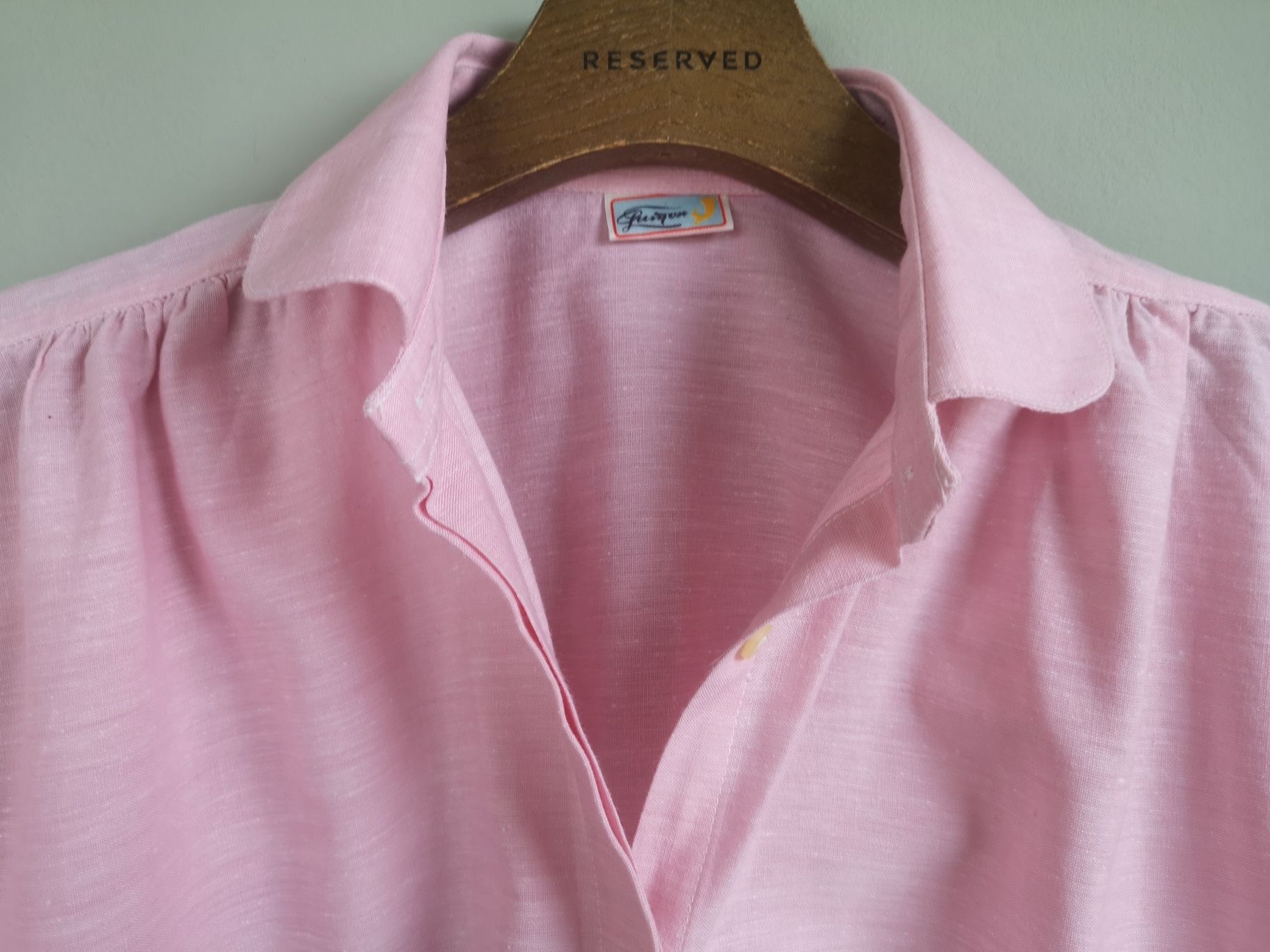 Розова риза, размер S,  цена 20лв