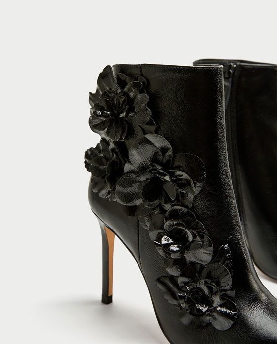 Botine Zara, piele, 37, noi cu eticheta