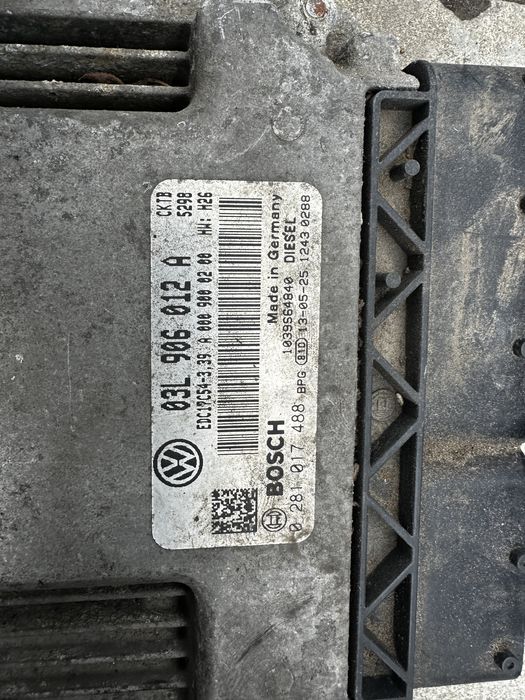 Kit pornire vw crafter 2.0 euro 5 monoturbo