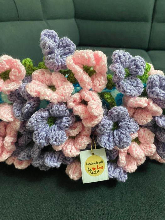 Fata de masa/paturica bebelusi tip buchet de flori