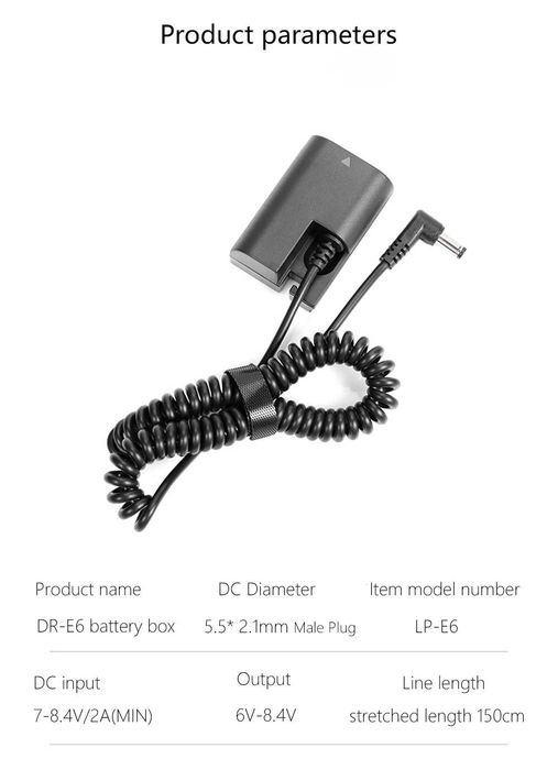 Дъми батерия за Canon Nikon Sony Panasonic Fuji