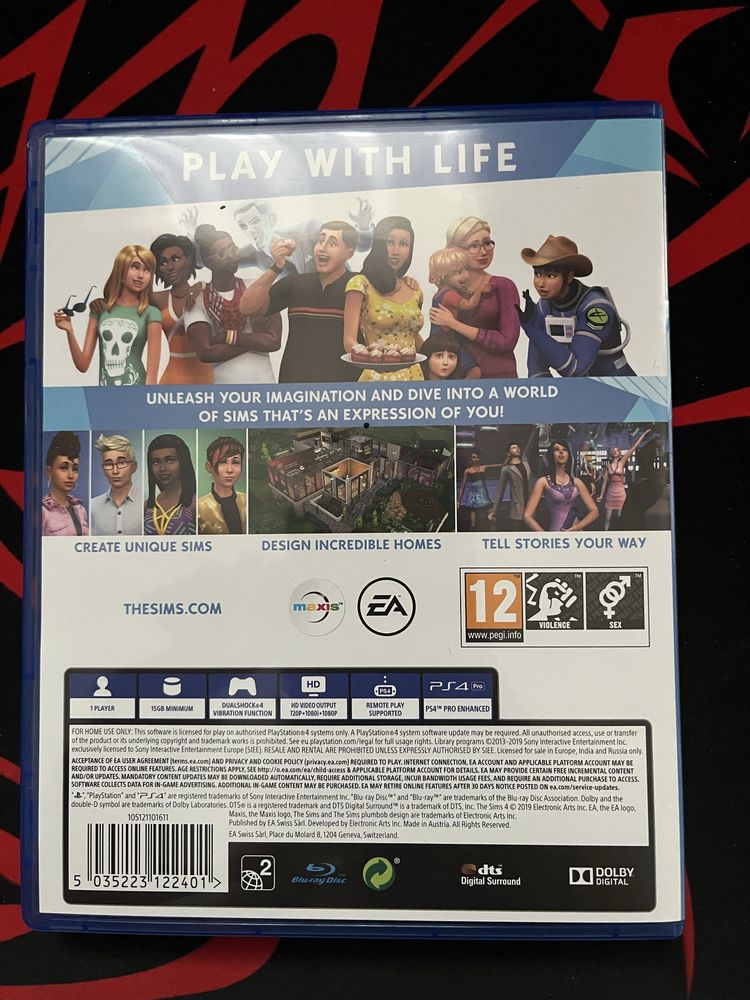 Игра The Sims 4 за PS4