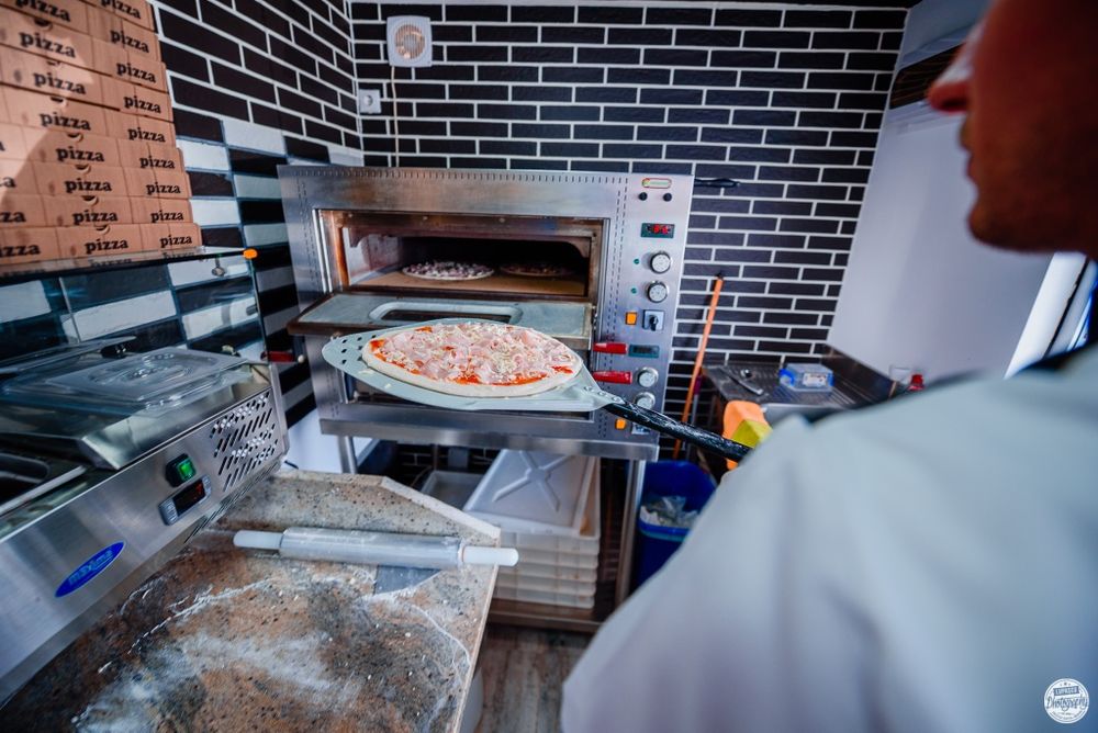 Container pizzerie, fast-food