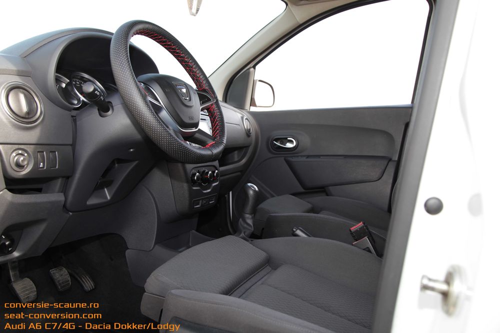 Sistem adaptare scaune de Audi A6 C7 / 4G pe Lodgy Dokker