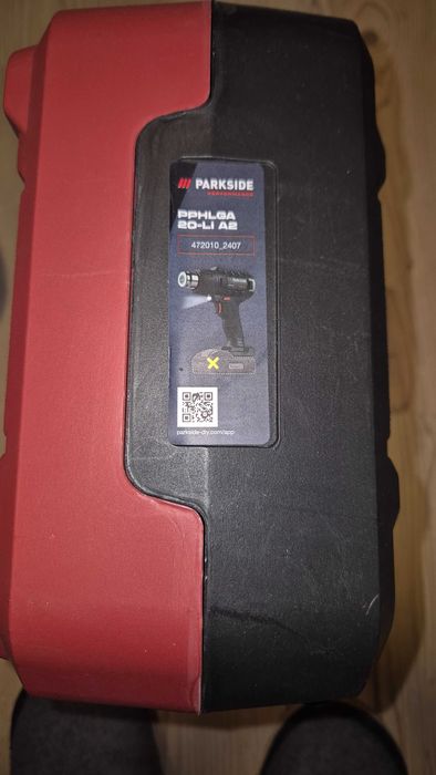НОВ Parkside Performance Акумулаторен пистолет за горещ въздух