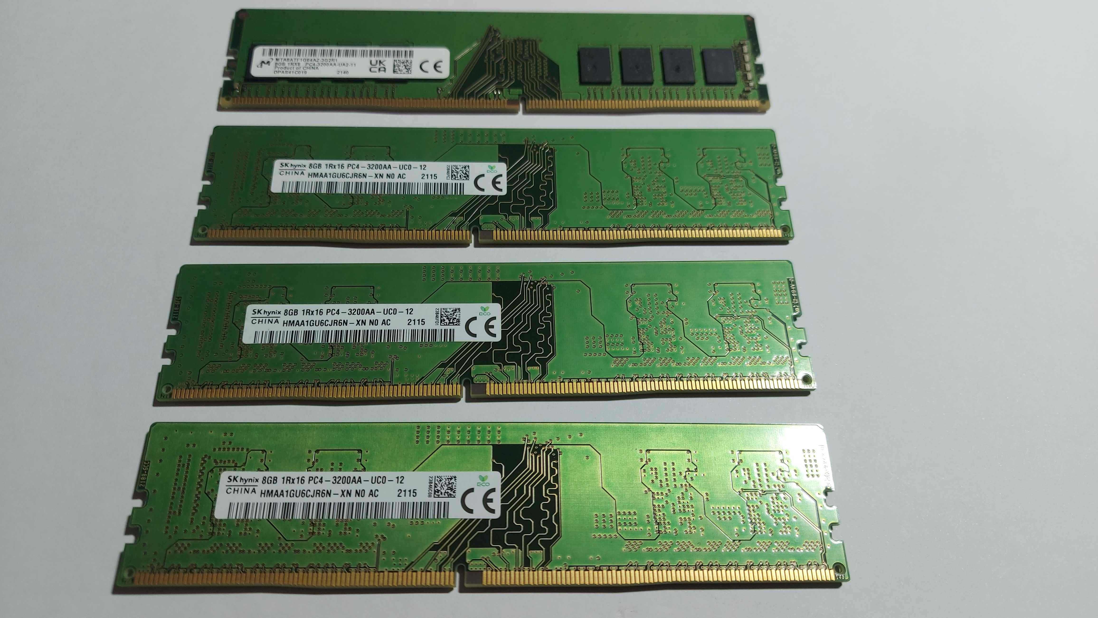 Оперативная память/ОЗУ/RAM DDR4 8Gb 3200 Mhz