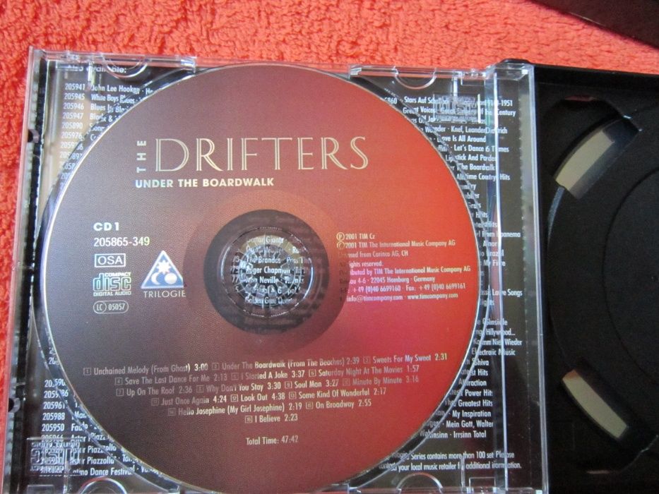 cadou rar cd The Drifters -Under The Boardwalk-Rhythm,Blues,Soul