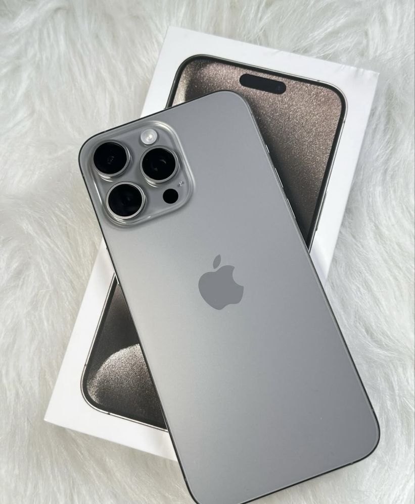 iPhone 15 pro max 64цикл sim+e-sim