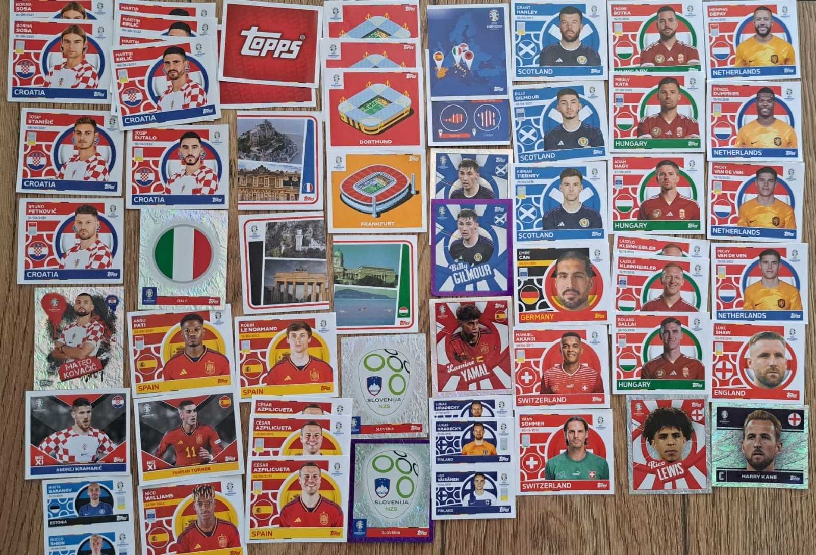 Vand / schimb stikere Topps Euro 2024 Bacau (oras)