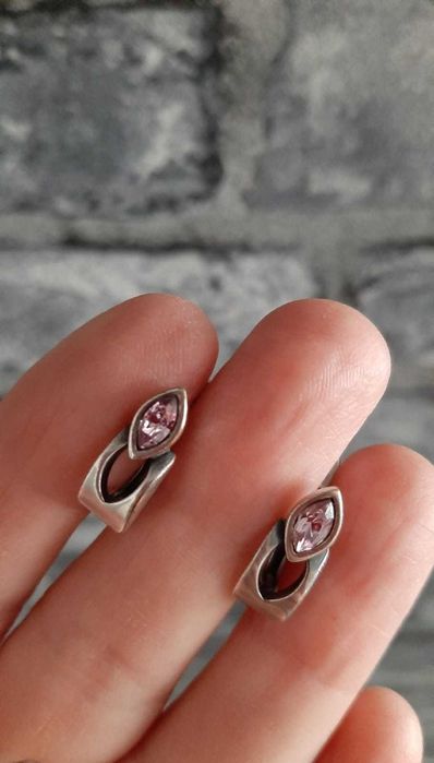 Серьги серебро 5000тг