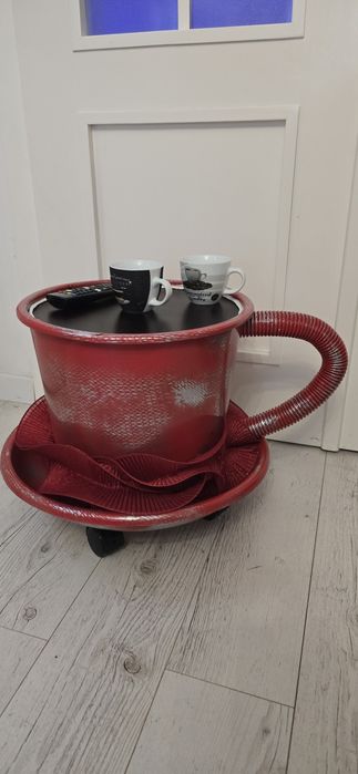 Măsuță decorațiune Crăciun tip Ceasca Cafea