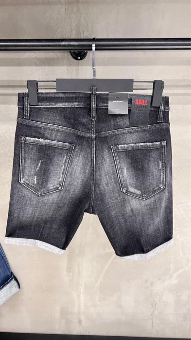 Blugi scurti dsquared2 negrii colectia noua