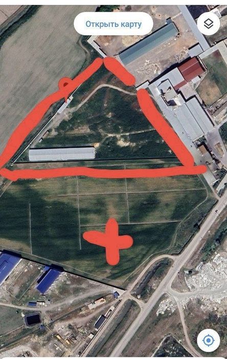 Земельный УЧАСТОК  2,4 ГА в Сергели махалля, СУРУМ нежилой фонд