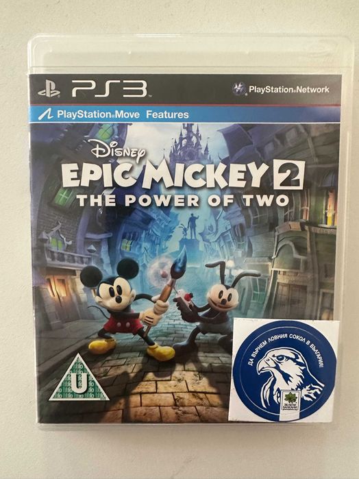 Epic Mickey 2: The Power of Two PlayStation 3 PS3 Mickey Mouse