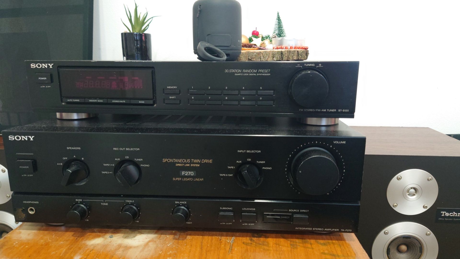 Vând Amplificator Sony și Tuner Sony Japan