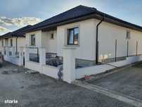 Casă la cheie pe 1 nivel 4 camere 2 băi,145 mp,500 mp teren