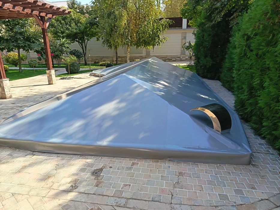 Баннер тенть банер мы закрываем навесь i бассейн гарантия 100% Banner