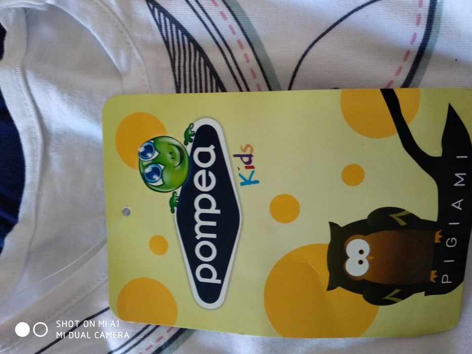 Pijama fetite 5-6 ani-Pompea Kids