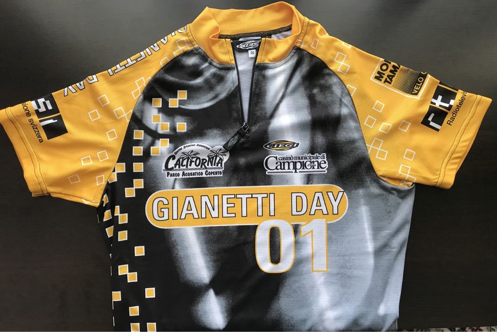 Tricou ciclisim Retro Racing Ciegi Gianetti Day Vintage marimea S