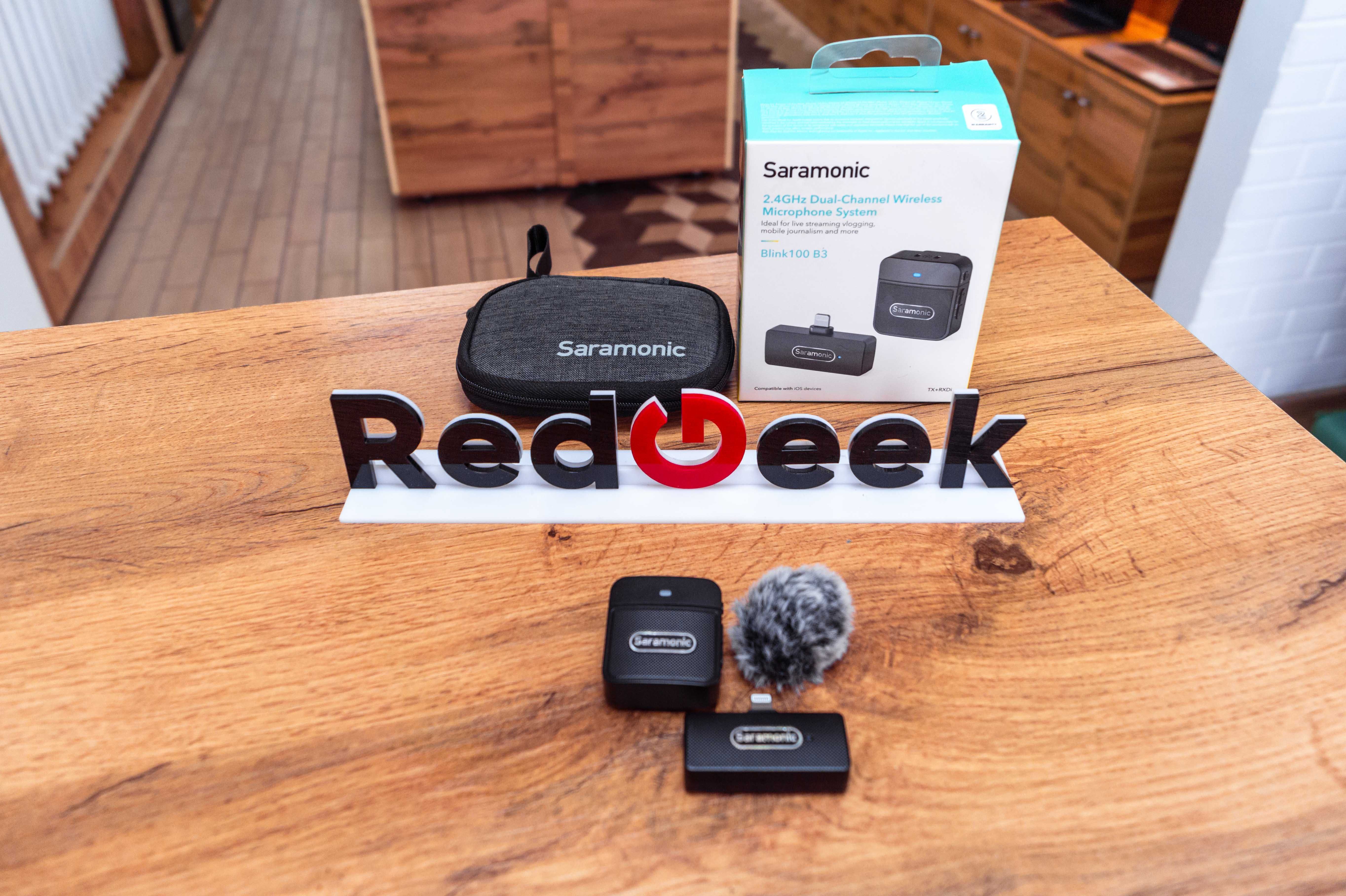 Новый микрофон Saramonic Blink100 B3 |распечатанный |Магазин Red Geek|